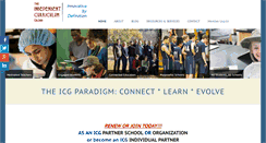 Desktop Screenshot of independentcurriculum.org